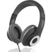 Verbatim TruSound USB-C Over-Ear Headset With In-Line Microphone, Black-Speakers-Gigante Computers
