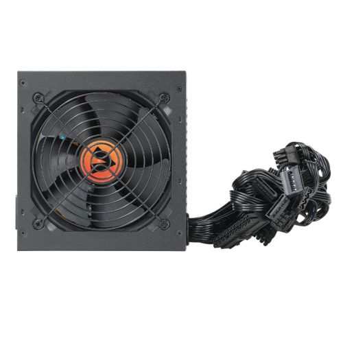 Vida 500W ATX PSU, 80+ Bronze, Fluid Dynamic Ultra-Quiet Fan, PCIe, Flat Black Cables, Power Lead Not Included-Power Supplies-Gigante Computers