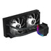 Vida Aquilo 240mm ARGB Liquid CPU Cooler, 2x ARGB PWM Fans, Infinity Mirror RGB Pump Head, Black-Cooling-Gigante Computers