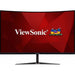 Viewsonic Omni VX3218-PC-MHDJ 32 Inch Curved Gaming Monitor, Full HD, 165Hz, Freesync, 2xHDMI, DisplayPort, 1ms, Height Adjust, VESA, Speakers-Monitors-Gigante Computers