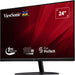 Viewsonic VA2432-H-2 24 Inch IPS Frameless Monitor, Full HD, LED, Widescreen, 100Hz, 1ms, VGA, HDMI, VESA-Monitors-Gigante Computers