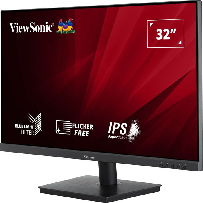 Viewsonic VA3209-2K-MHD 32 Inch Monitor, 75Hz, 4ms, HDMI, HD, Built-In Speakers-Monitors-Gigante Computers