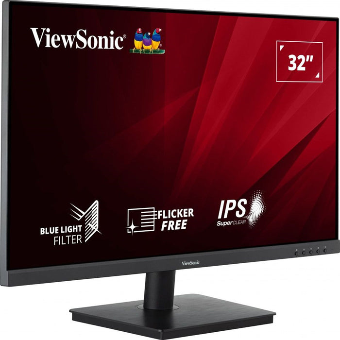 Viewsonic VA3209-2K-MHD 32 Inch Monitor, 75Hz, 4ms, HDMI, HD, Built-In Speakers-Monitors-Gigante Computers