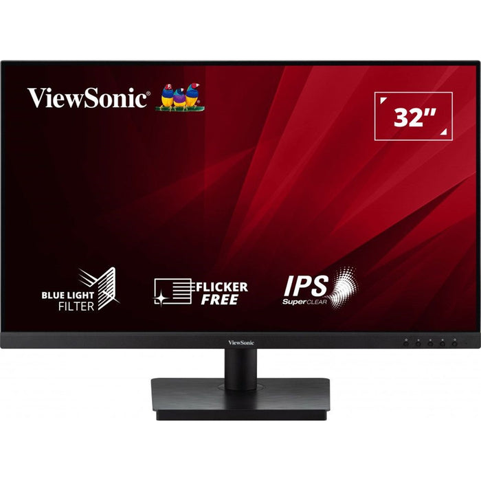 Viewsonic VA3209-2K-MHD 32 Inch Monitor, 75Hz, 4ms, HDMI, HD, Built-In Speakers