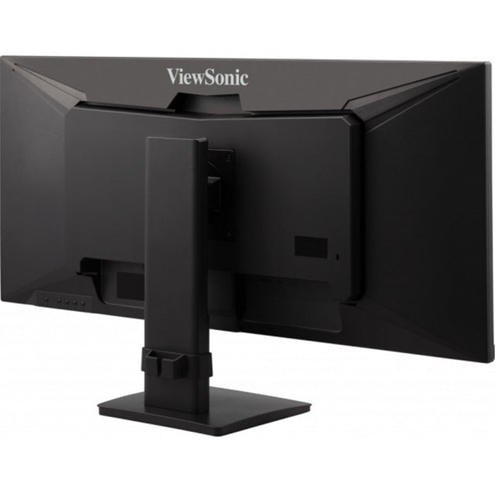 Viewsonic VA3456-MHDJ 34" IPS Ultra-Wide Monitor, 2xHDMI, Display Port, WQHD, 75Hz, 4ms, Freesync, Speakers, VESA, Height Adjust, Black-Monitors-Gigante Computers