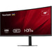 Viewsonic VA3820C 38 Inch UltraWide Quad HD LED Curved Monitor with USB-C Hub, 4.8ms, HDMI, Display Port, 3840 x 1600, 75Hz, Speakers, Height Adjustable, Black-Monitors-Gigante Computers