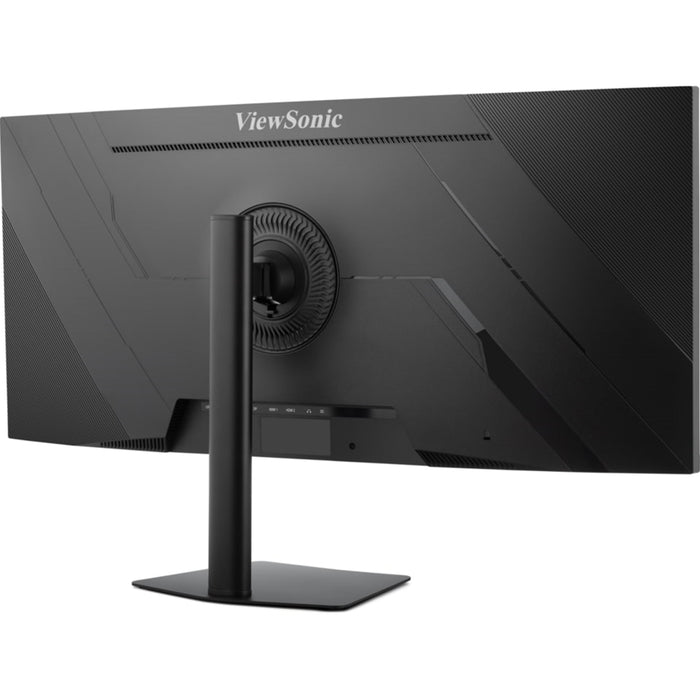 Viewsonic VA3820C 38 Inch UltraWide Quad HD LED Curved Monitor with USB-C Hub, 4.8ms, HDMI, Display Port, 3840 x 1600, 75Hz, Speakers, Height Adjustable, Black-Monitors-Gigante Computers