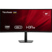 Viewsonic VA3820C 38 Inch UltraWide Quad HD LED Curved Monitor with USB-C Hub, 4.8ms, HDMI, Display Port, 3840 x 1600, 75Hz, Speakers, Height Adjustable, Black-Monitors-Gigante Computers