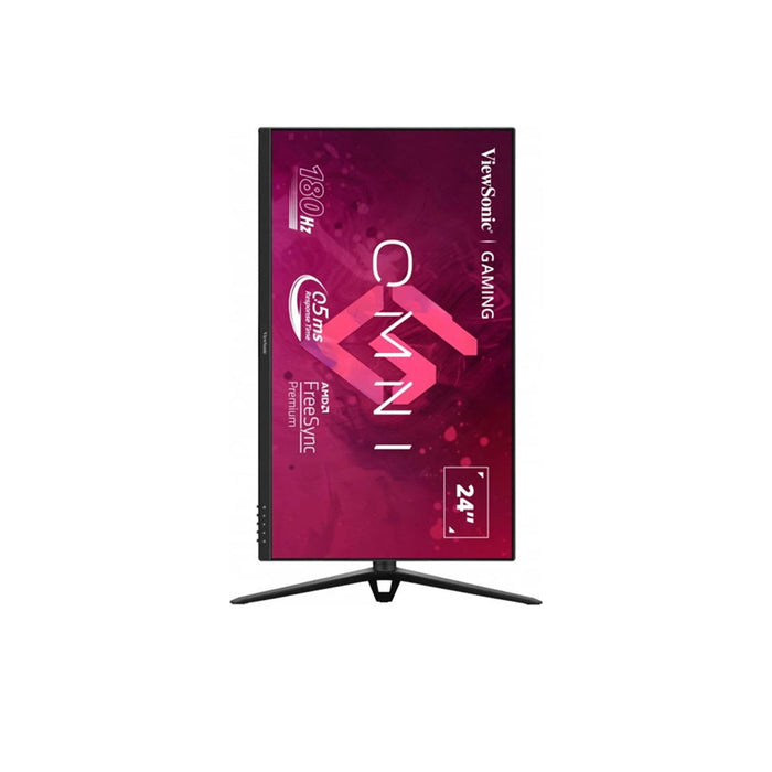 Viewsonic VX2428J 24-Inch Full HD IPS Monitor, 180Hz, Freesync, HDMI, Displayport, 0.5ms, VESA, Height Adjust, Pivot-Monitors-Gigante Computers