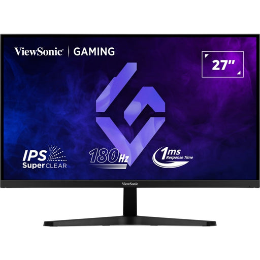 Viewsonic VX27G1-HD 27 Inch IPS Gaming Monitor, Full HD, 180Hz, G-sync, 2xHDMI, DisplayPort, 1ms, VESA-Monitors-Gigante Computers