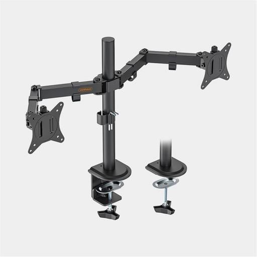 VonHaus Dual Monitor Stand for 13-32 Inch Screens, Twin Monitor Mount with Desk Clamp, Height Adjustable, Easy Assemble Stand with Full Tilt, Rotation & Swivel Arms, VESA 75x75 & 100x100mm-Accessories-Gigante Computers