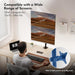 VonHaus Vertical Double Monitor Stand for 13-32" Screens, Twin Monitor Mount with Clamp, Height Adjustable, Easy Assemble Stand with Full Tilt, Rotation & Swivel Arms, VESA 75x75 & 100x100mm-Accessories-Gigante Computers