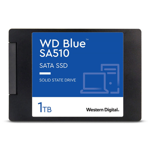 WD 1TB Blue SA510 G3 SSD, 2.5", SATA3, R/W 560/520 MB/s, 90K/82K IOPS, 7mm-Internal SSD Drives-Gigante Computers