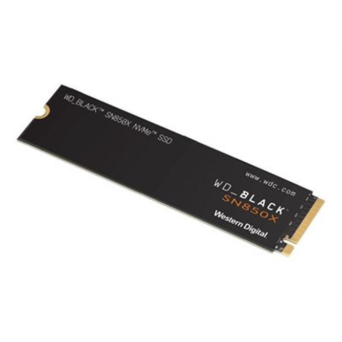 WD Black SN850X (WDS100T2X0E-00BCA0) 1TB NVMe SSD, M.2 Interface, PCIe Gen4, 2280, Read 73000MB/s, Write 6300MB/s, 5 Year Warranty-Hard Drives-Gigante Computers