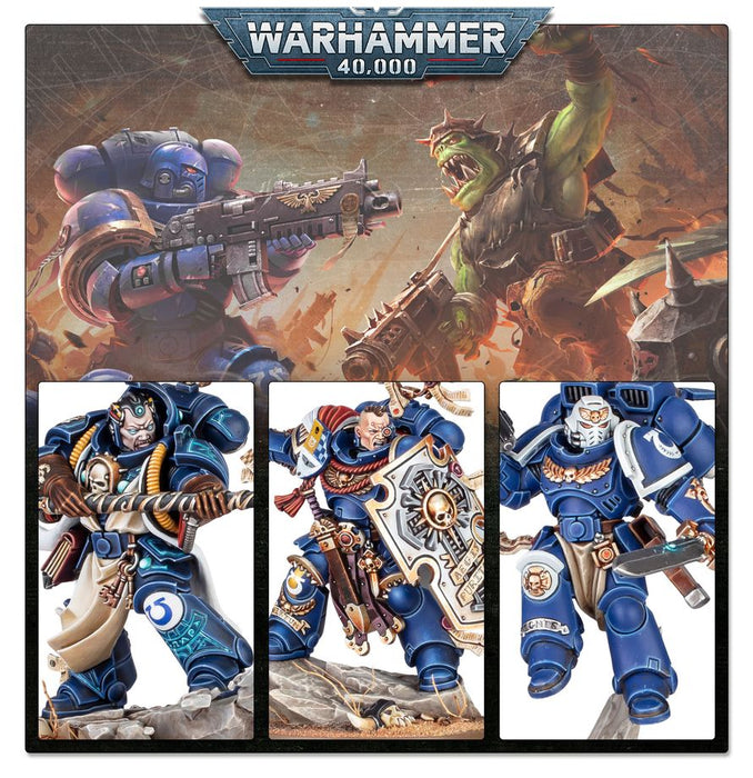 Warhammer 40,000 Getting Started with Space Marines-Boxed Games & Models-Gigante Computers