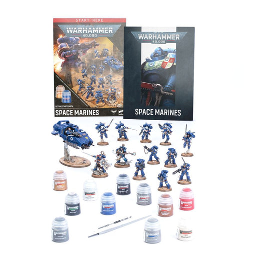 Warhammer 40,000 Getting Started with Space Marines-Boxed Games & Models-Gigante Computers