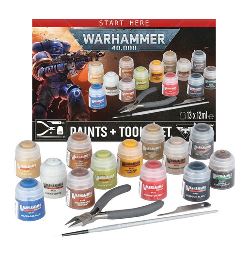 Warhammer 40,000: Paint + Tools set-Boxed Games & Models-Gigante Computers