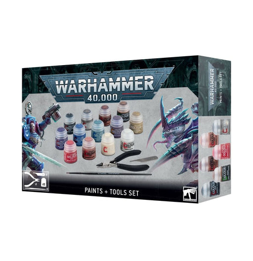 Warhammer 40,000: Paints + Tools Set-Hobby Accessories-Gigante Computers