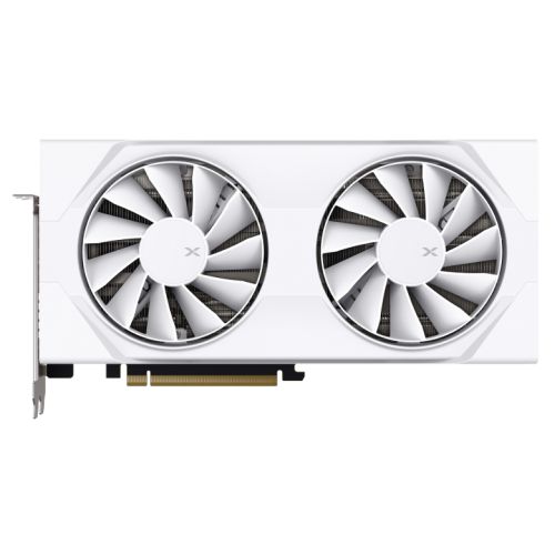 XFX Swift RX9060 XT OC White Gaming Edition 8GB, PCIe5, 8GB DDR6, HDMI, 2 DP, 3320MHz Clock, Overclocked-Graphics Cards-Gigante Computers