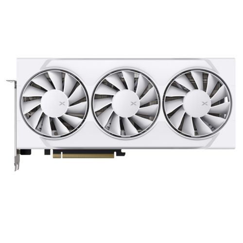 XFX Swift RX9060 XT OC White Triple Fan Gaming Edition 16GB, PCIe5, 16GB DDR6, HDMI, 2 DP, 3320MHz Clock, Overclocked-Graphics Cards-Gigante Computers