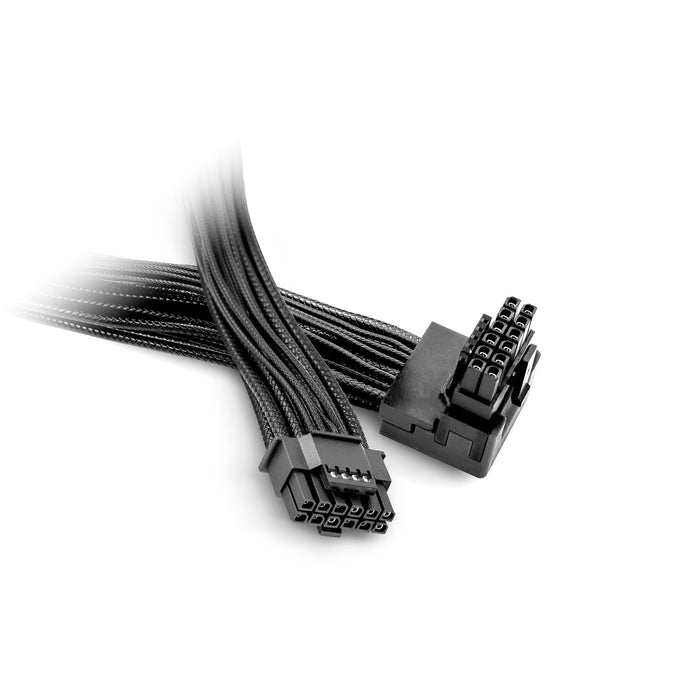 be quiet! 12VHPWR Adapter Cable, 12V-2X6 / 12VHPWR 90° CABLE PCI-E, Suitable for any graphics card with 12V-2x6 or 12VHPWR connector, 3 years Warranty-Cables-Gigante Computers