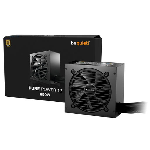 be quiet! 850W PURE POWER 12, 80 PLUS Gold, ATX 3.1 compliant and PCIe 5.1 compatible,10-year manufacturer's warranty-Power Supplies-Gigante Computers