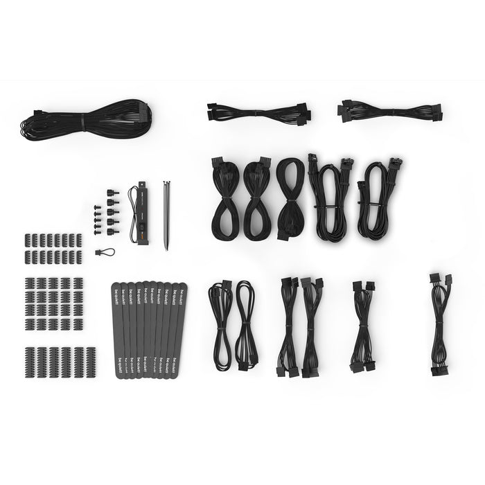 be quiet! Dark Power Pro 13 1600W PSU, 80 PLUS Titanium, ATX 3.1 PSU with full support for PCIe 5.1 GPUs and GPUs with 6+2 pin connectors, 10-year manufacturers warranty-Power Supplies-Gigante Computers