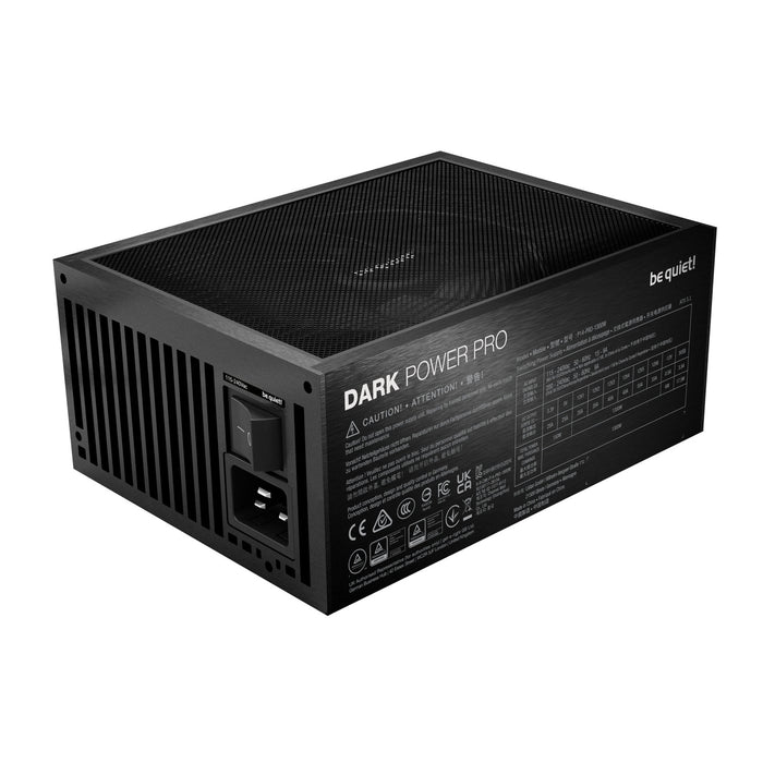 be quiet! Dark Power Pro 14 IO 1300W Fully Modular PSU, 80 PLUS Titanium, ATX 3.1, PCIe 5.1, 2x 12V-2x6, Silent Wings 135mm Fan, 10 Year Warranty, Black-Power Supplies-Gigante Computers