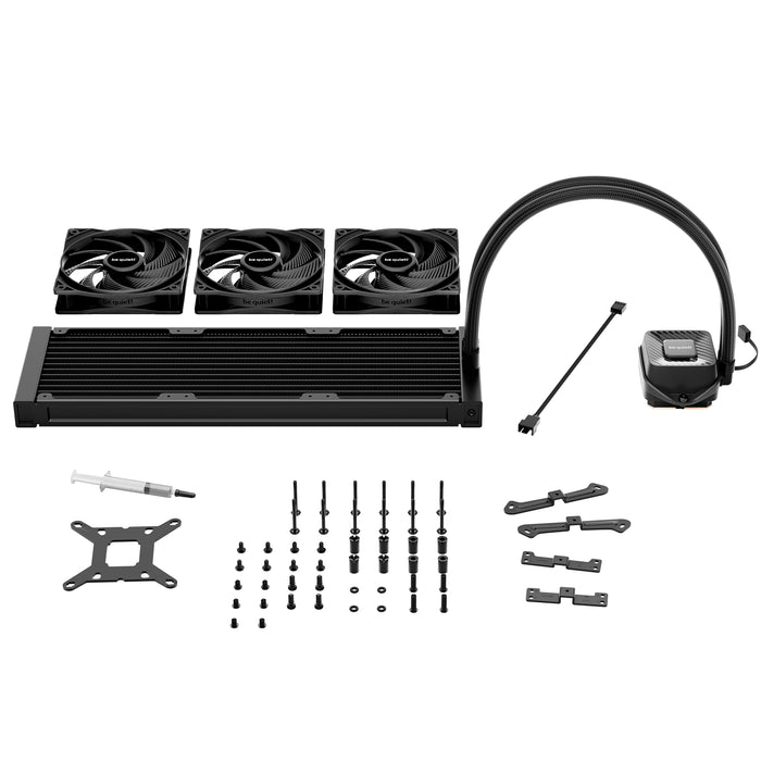 be quiet! Pure Loop 3 Liquid CPU Cooler, Universal Socket, 240mm Radiator, 3 x Pure Wings 3 120mm PWM High Speed, 3-year manufacurer's warranty.-Fans-Gigante Computers