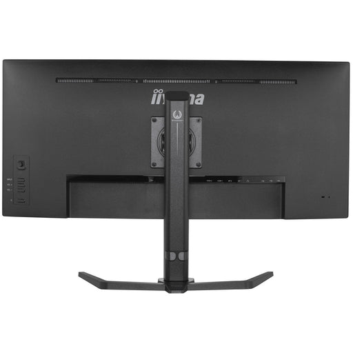 iiyama G-MASTER Red Eagle GCB3481WQSU-B1 34 inch Ultra-Wide Curved Monitor, 3440 x 1440, 0.3ms, HDMI, DisplayPort, USB Hub, Freesync, 180Hz, Speakers, Black, Internal PSU, Height Adjustable, VESA-Monitors-Gigante Computers