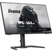 iiyama G-Master Black Hawk gaming monitor GB2741HSU-B1 27" Black, Height Adjustable, IPS, Ultra Slim Bezel, Full HD, 144Hz, 1ms, FreeSync, HDMI, Display Port, USB Hub-Monitors-Gigante Computers