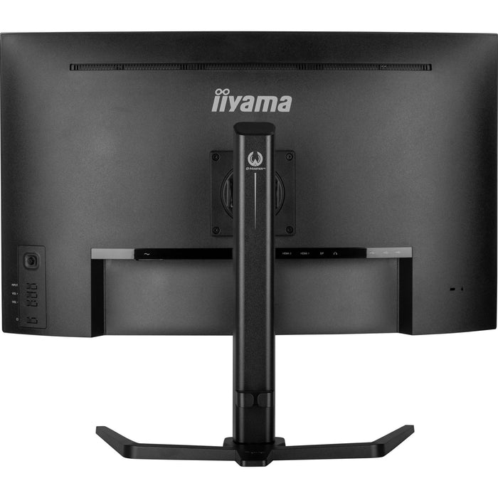 iiyama G-Master GCB3280QSU-B2 Red Eagle 32 Inch Curved Gaming Monitor, Black, 2560x1440, 0.2ms, 180hz, FreeSync, HDMI, Display Port, USB Hub, Speakers, Int PSU, Height Adjustable, Swivel, VESA-Monitors-Gigante Computers