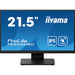 iiyama PROLITE T2252MSC-B2 21.5 Inch 10 Point Touchscreen IPS Monitor, Full HD, 5ms, USB Hub, HDMI, DisplayPort, Speakers, Black, Internal PSU, VESA-Gigante Computers