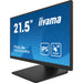 iiyama PROLITE T2252MSC-B2 21.5 Inch 10 Point Touchscreen IPS Monitor, Full HD, 5ms, USB Hub, HDMI, DisplayPort, Speakers, Black, Internal PSU, VESA-Gigante Computers