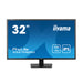 iiyama PROLITE X3270QSU-B1 32 Inch IPS Monitor, Black, 2560x1440, 3ms, 100hz, FreeSync, HDMI, Display Port, USB Hub, Speakers, Int PSU, VESA-Gigante Computers