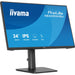 iiyama PROLITE XB2493HSU-B1 24 inch IPS Monitor, Full HD, 1ms, USB Hubx2, HDMI, DisplayPort, Freesync, 120Hz, Speakers, Black, ACR, Internal PSU, VESA, Height Adjustable-Monitors-Gigante Computers