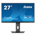 iiyama ProLite XUB2797HSN-B1 27 Inch Full HD IPS Monitor, Matte Black, USB-C Dock, RJ45, 100 Hz, 1x HDMI, 1x DisplayPort, 4x USB Hub, Speakers, Height Adjust, Pivot, VESA-Monitors-Gigante Computers