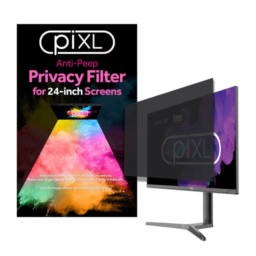 piXL 24-Inch Monitor Anti-Peep Privacy Screen Filter, Anti-Glare, Anti-Static-Monitors-Gigante Computers