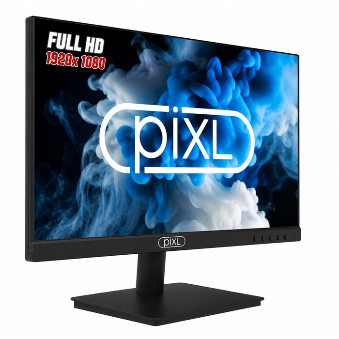 piXL CM215F17E 21.5 Inch Full HD IPS Monitor with 120Hz Refresh Rate, 1920 x 1080 Resolution, 1ms Response Time, HDMI & VGA-Monitors-Gigante Computers
