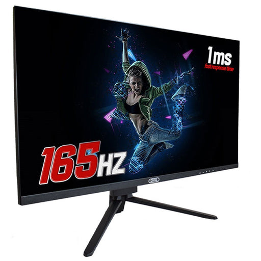 piXL CM27F10 27 Inch Frameless Monitor, Widescreen LCD Panel, Full HD 1920x1080, 1ms Response Time, 165Hz Refresh, Display Port / HDMI, 16.7 Million Colour Support, VESA Wall Mount, Black Finish-Monitors-Gigante Computers