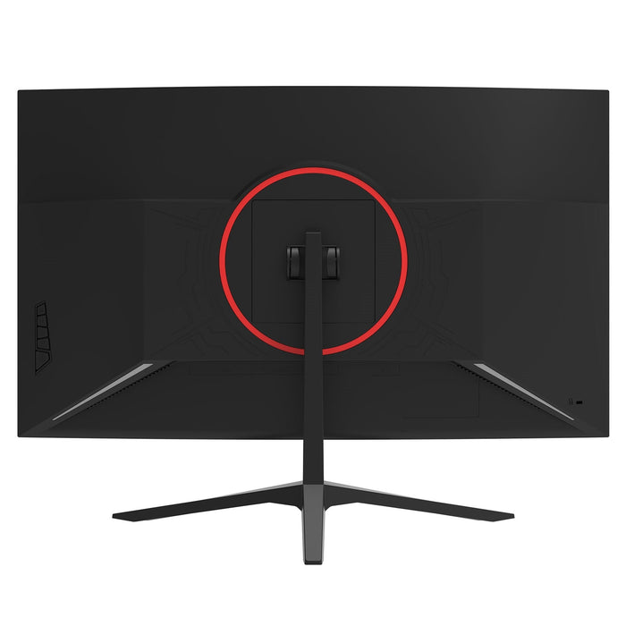 piXL CM27GF6D 27 Inch Curved Frameless Monitor, 165Hz, 6ms Response Time, HDR, Frameless, 1920x1080 Full HD, HDMIx2, Display Port, Black, VESA Mount-Monitors-Gigante Computers