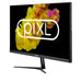 piXL PX24IVHF 24 Inch Frameless Monitor, Widescreen IPS LCD Panel, 5ms Response Time, 75Hz Refresh Rate, Full HD 1920 x 1080, VGA, HDMI, Internal PSU, 16.7 Million Colour Support, Black Finish-Monitors-Gigante Computers
