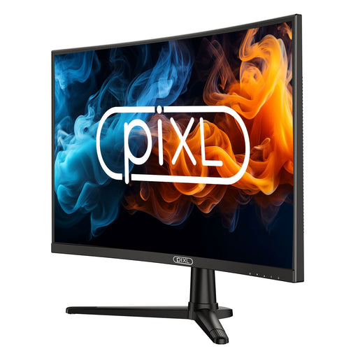 piXL PX27CC301B 27 Inch 240Hz HDR 10+ Full HD Curved Gaming Monitor with 1920 x 1080 Resolution, 1ms Response Time, HDR 10+, DisplayPort, 2 x HDMI & VESA Mount-Monitors-Gigante Computers