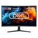 piXL PX27CC301B 27 Inch 240Hz HDR 10+ Full HD Curved Gaming Monitor with 1920 x 1080 Resolution, 1ms Response Time, HDR 10+, DisplayPort, 2 x HDMI & VESA Mount-Monitors-Gigante Computers