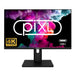 piXL PX27UDH4K 27 Inch Frameless IPS Monitor, 4K, LED Widescreen, 5ms Response Time, 60Hz Refresh, HDMI, Display Port, 2x USB-A+, USB-B+, USB-C 16.7 Million Colour Support, VESA Mount, Black Finish-Monitors-Gigante Computers