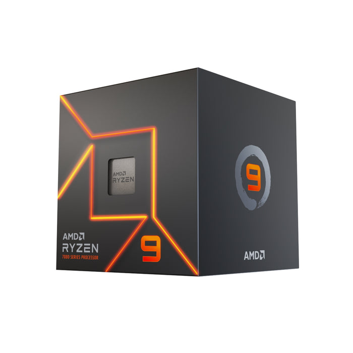 AMD Ryzen 9 7900 with Radeon Graphics, 12 Core Processor, 24 Threads, 3.7Ghz up to 5.4Ghz Turbo, 76MB Cache, 65W, Wraith Prism LED Cooler