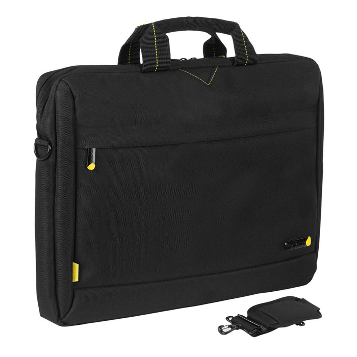 techair TAN1204v2 Classic essential 12 - 14.1" shoulder bag Black-Accessories-Gigante Computers