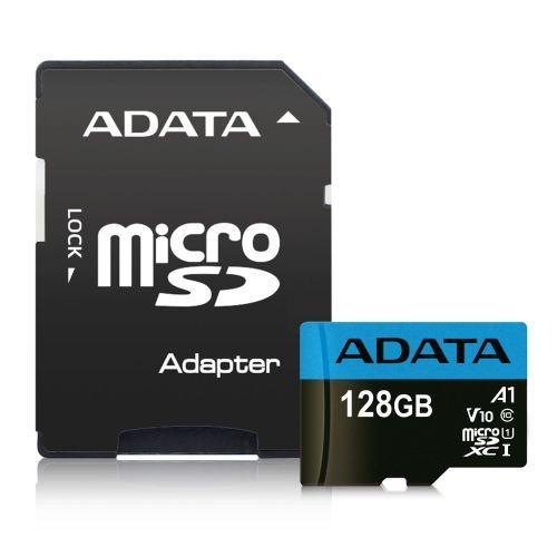 ADATA 128GB Premier Micro SDXC Card with SD Adapter, UHS-I Class 10 with A1 App Performance-Flash Memory-Gigante Computers