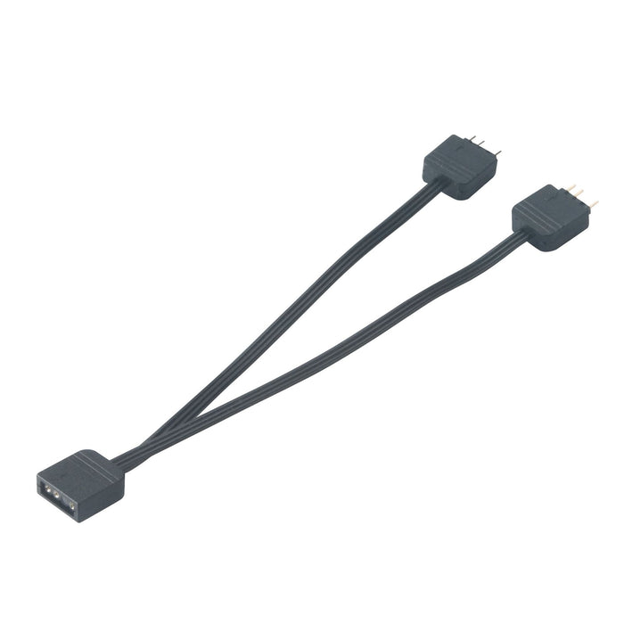 Akasa 1-to-2 Addressable RGB LED Splitter Cable-Internal Cables-Gigante Computers