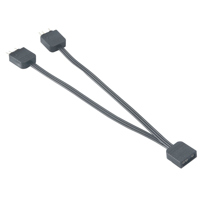 Akasa 1-to-2 Addressable RGB LED Splitter Cable-Internal Cables-Gigante Computers